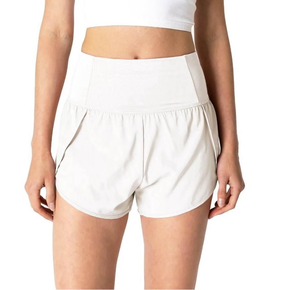Love Tree Moisture Wicking Athletic Shorts in White